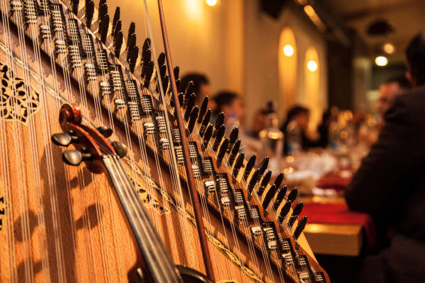 instrumentos de la música árabe - foto de stock