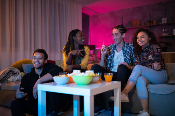 istock Roommates in good mood at home 1129348357