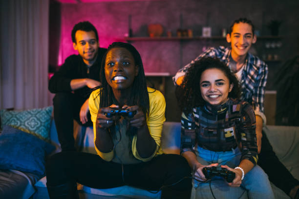 istock Video Games Is Not Only a Boys Fun 1129348839