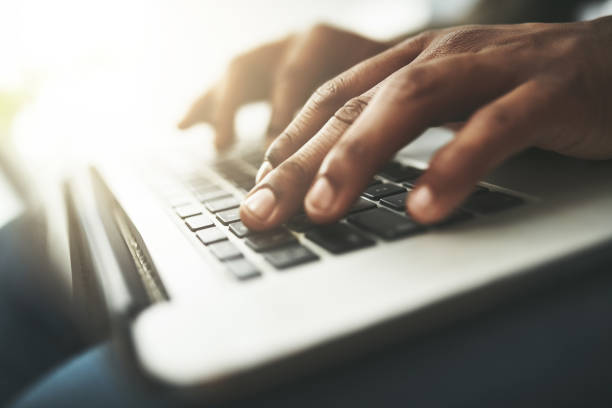 istock Productivity pulses through his fingertips 1129352817