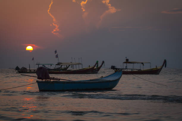 istock Boat on the Sea 1129356400