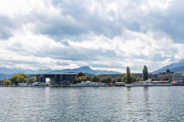 istock View on Lucerne and Lake Lucerne, Switzerland 1129359605