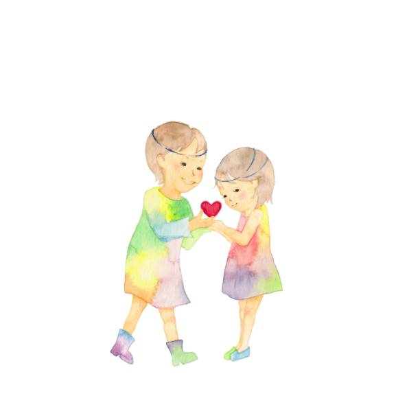 Iridescent fairy Iridescent fairy
My elder brother and younger sister
Heart 妖精 stock illustrations