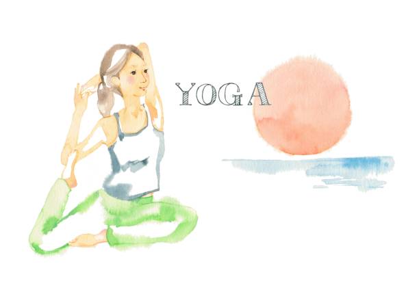 Yoga Yoga
Sitting pose
English letter and the morning sun 運動する stock illustrations