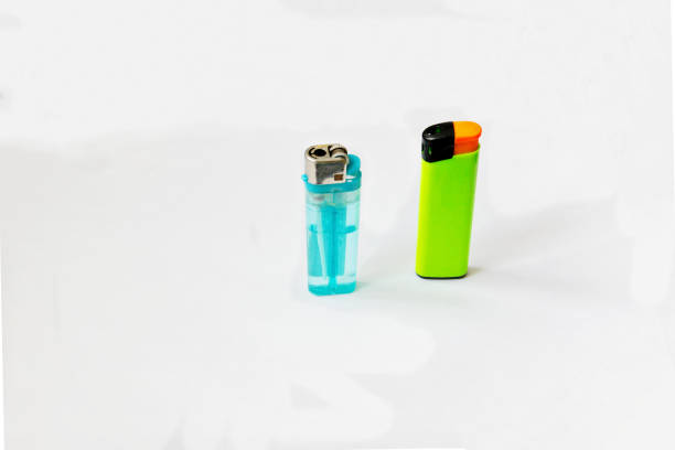istock Gas flint lighter, gas piezo lighters. 1129367050