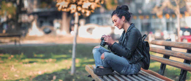 Young woman in the city