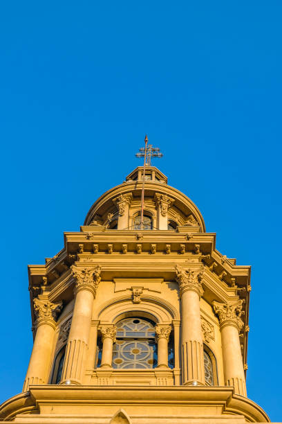 istock Metropolitan Cathedral, Armas Square, Santiago, Chile 1129368426