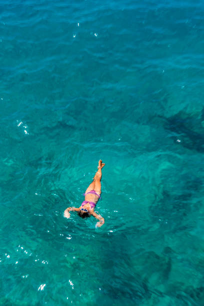 istock Women enjoying swimming. 1129368743
