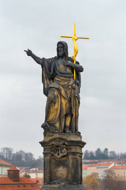 istock Prague, Czech Republic. Statue of St. John the Baptist, 1129373331