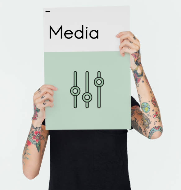 istock Music Streaming Media Entertainment Equalizer 1129375854