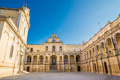 The Bishops Palace - Lecce, Apulia, Italy, Europe