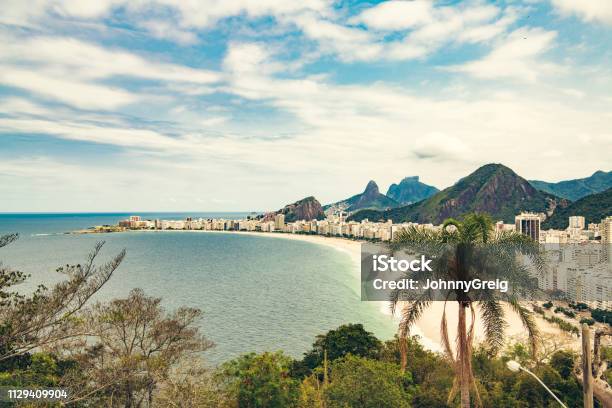 Copacabana Beach Rio De Janeiro Stock Photo - Download Image Now - Rio de Janeiro, Copacabana - Rio de Janeiro, Beach