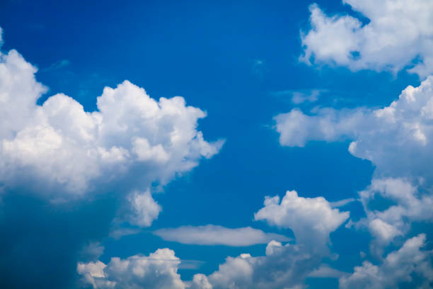 istock blur white heap cloud sunshine in blue sky cloud background 1129411051