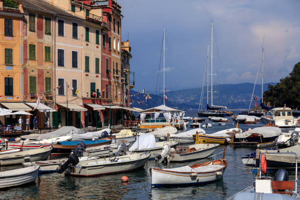 istock Portofino, Italy Harbor 1129417704