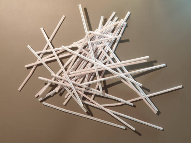 istock Straws for drinks. Straws for drinks close-up. 1129429750