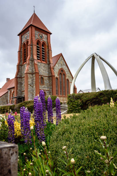 istock Christ Church Cathedral and Whale Bone Arch 1129438463