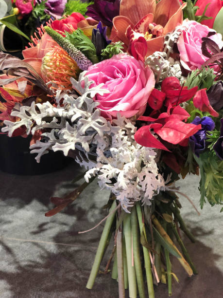 istock Color roses Arrangement 1129457624