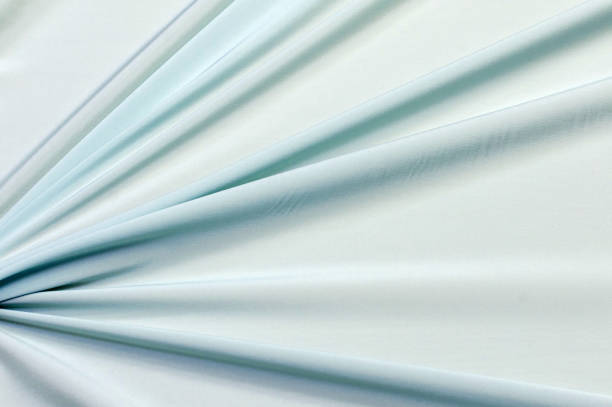 istock Lining fabric of viscose, acetate and elastane blue 1129458184