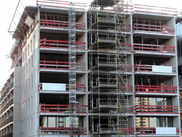 istock New Residential Building Under Construction Scene 1129458923