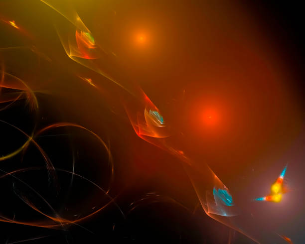 istock abstract digital fractal, fantasy design 1129459477