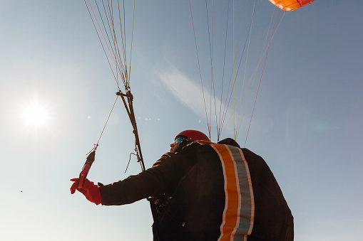 Activist Paragliding