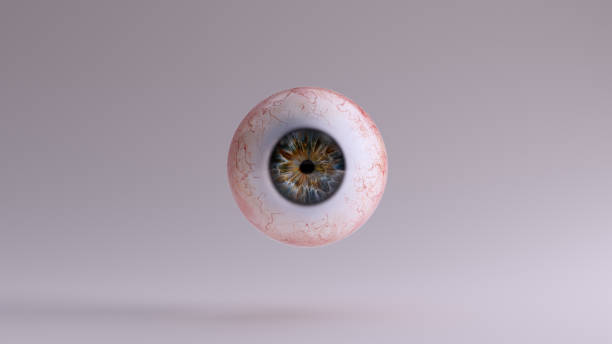 istock Human Eyeball with Pinpoint Pupil 1129468546