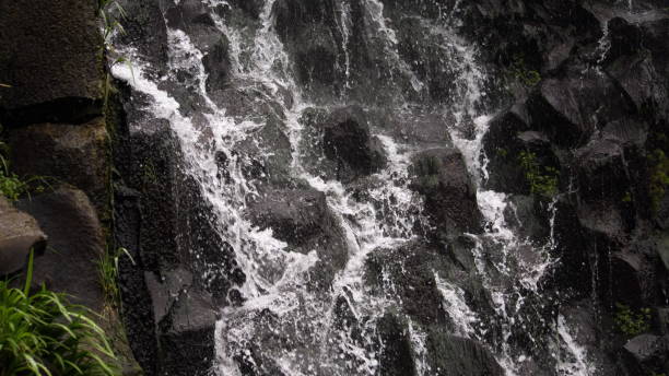 istock Close up of a waterfall 1129468582