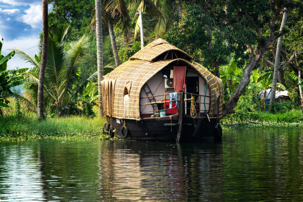 istock Houseboat in Kerala 1129472309