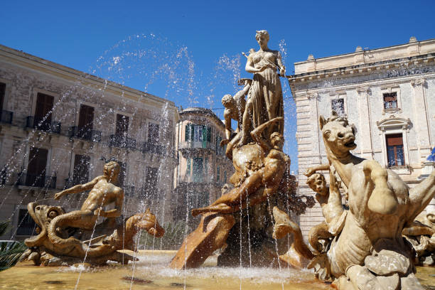 istock Diana fountain in Syracuse, Sicily 1129484305