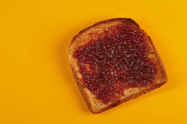 istock Toast with jelly on top 1129488827