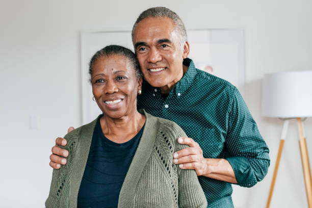 istock Happy senior couple 1129495855