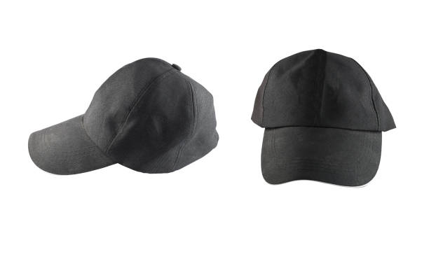 istock Black fashion hat isolated on white background. 1129496609