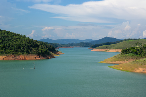 One of the natural beauties and landscapes of the Brazil's countryside (Tamoios Highway)