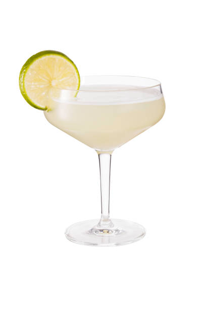istock Refreshing Rum Daiquiri Cocktail on White 1129503036