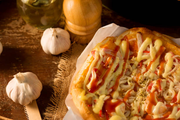 istock Delicious Seafood Pizza 1129506795