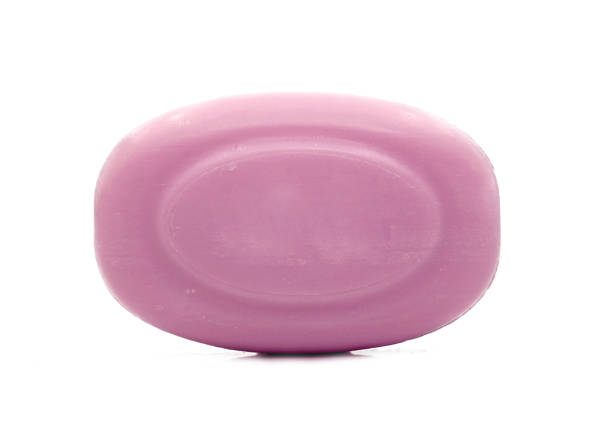 istock Handmade   Pink Soap closeup. 1129513777
