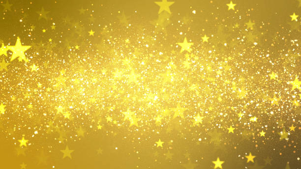 Particle background of stars.