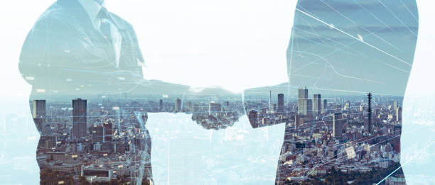 istock Partnership of business concept. 1129515532