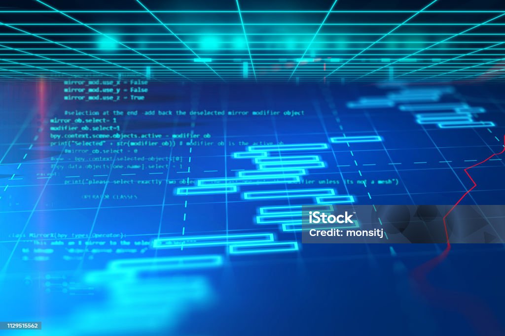 Programming Code Abstract Technology Background Of Software Developer ...