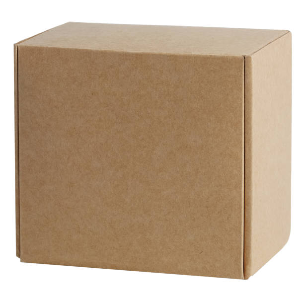 istock Cardboard boxes for goods on a white background. Different size. Isolated on white background. 1129525804