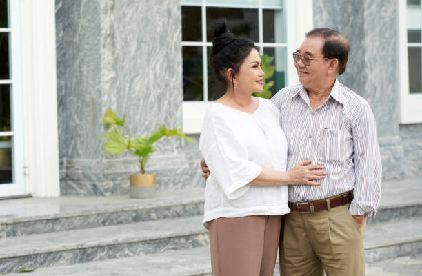 istock Senior couple in love 1129530943