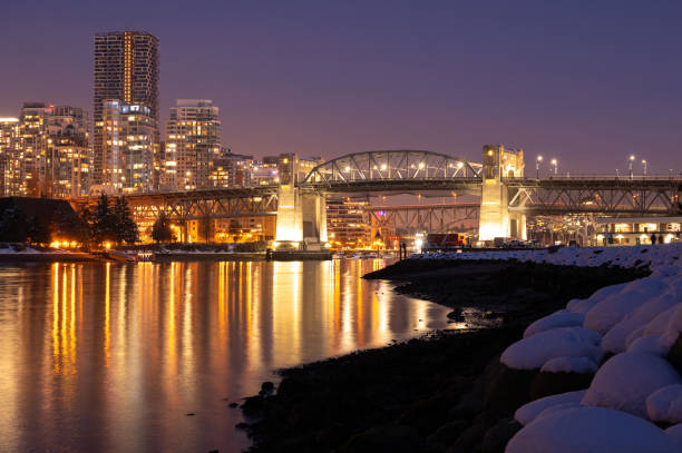 istock Vancouver cityscape with fresh snow 1129544744