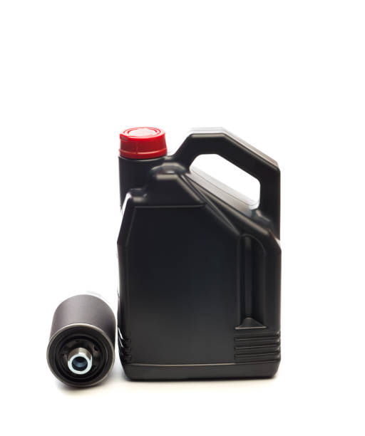 istock machine oil and oil filter isolated on white 1129558175