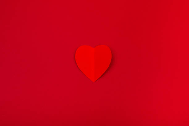 istock Hearts from paper Valentines day 1129560037