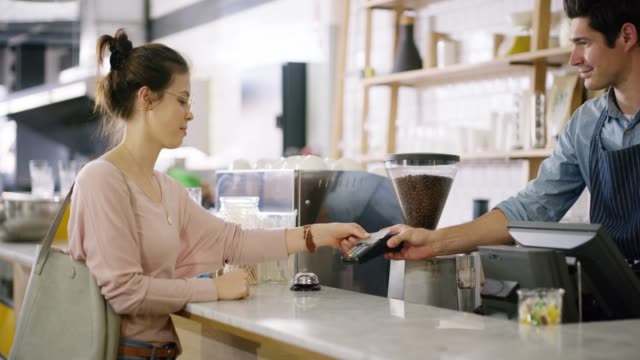 Just a simple tap completes the transaction
