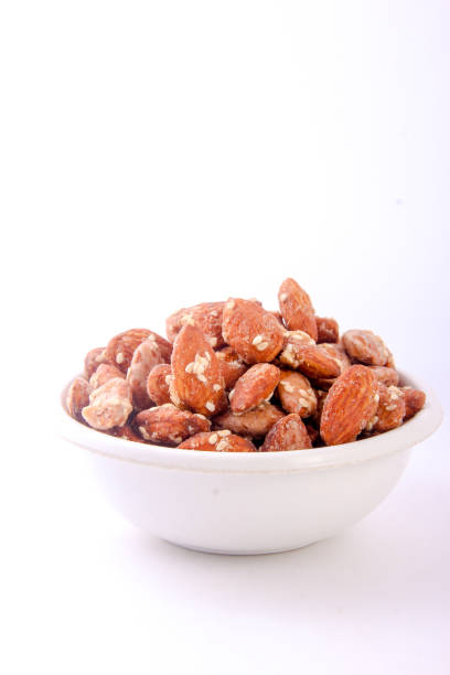 istock dry almond in bowl 1129572649