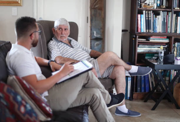 istock Caregivers at home 1129572800