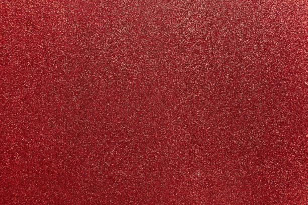 marron rouge paillettes abstrait - glister photos et images de collection