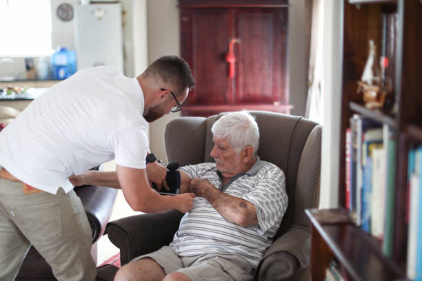istock Caregivers at home 1129572871