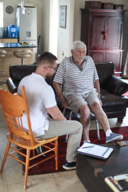 istock Caregivers at home 1129572979